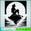 Ariel Black Shadow SVG, Little Mermaid SVG, Disney SVG 3 Untitled 8 copy 8