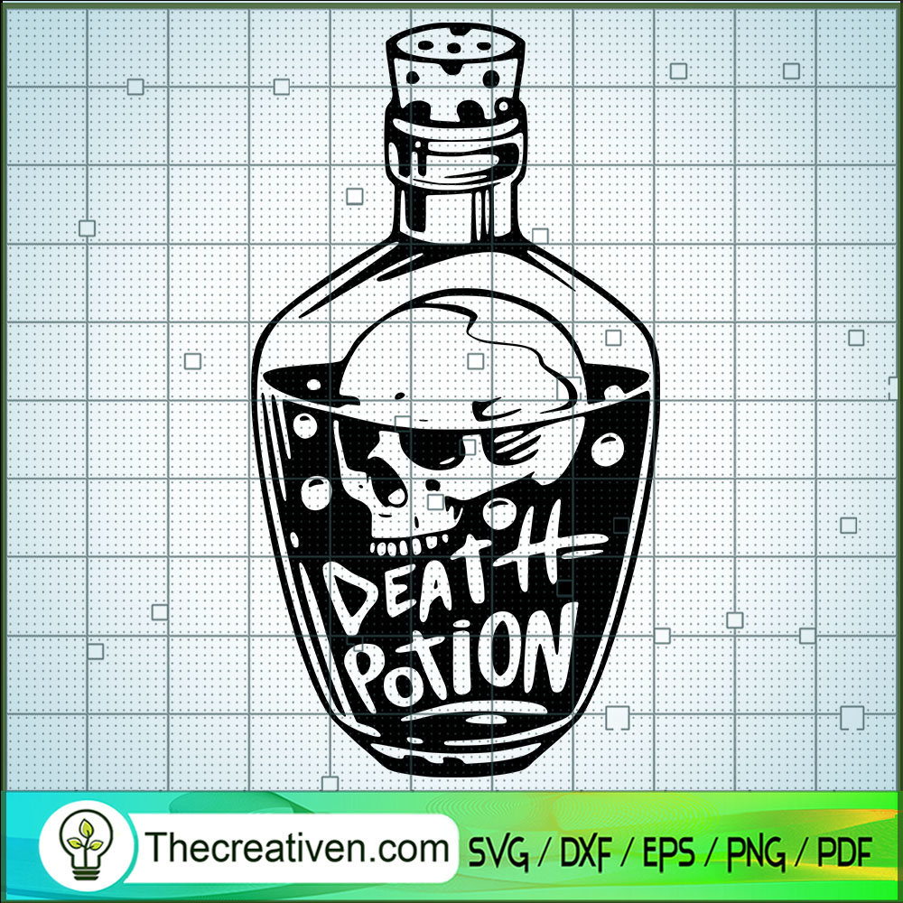 Death Potion SVG, Skull SVG, Potion Bottle SVG 1 Death Potion SVG, Skull SVG, Potion Bottle SVG