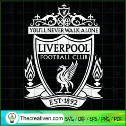 Liverpool Football Club Logo SVG Cut File for Cricut & Silhouette