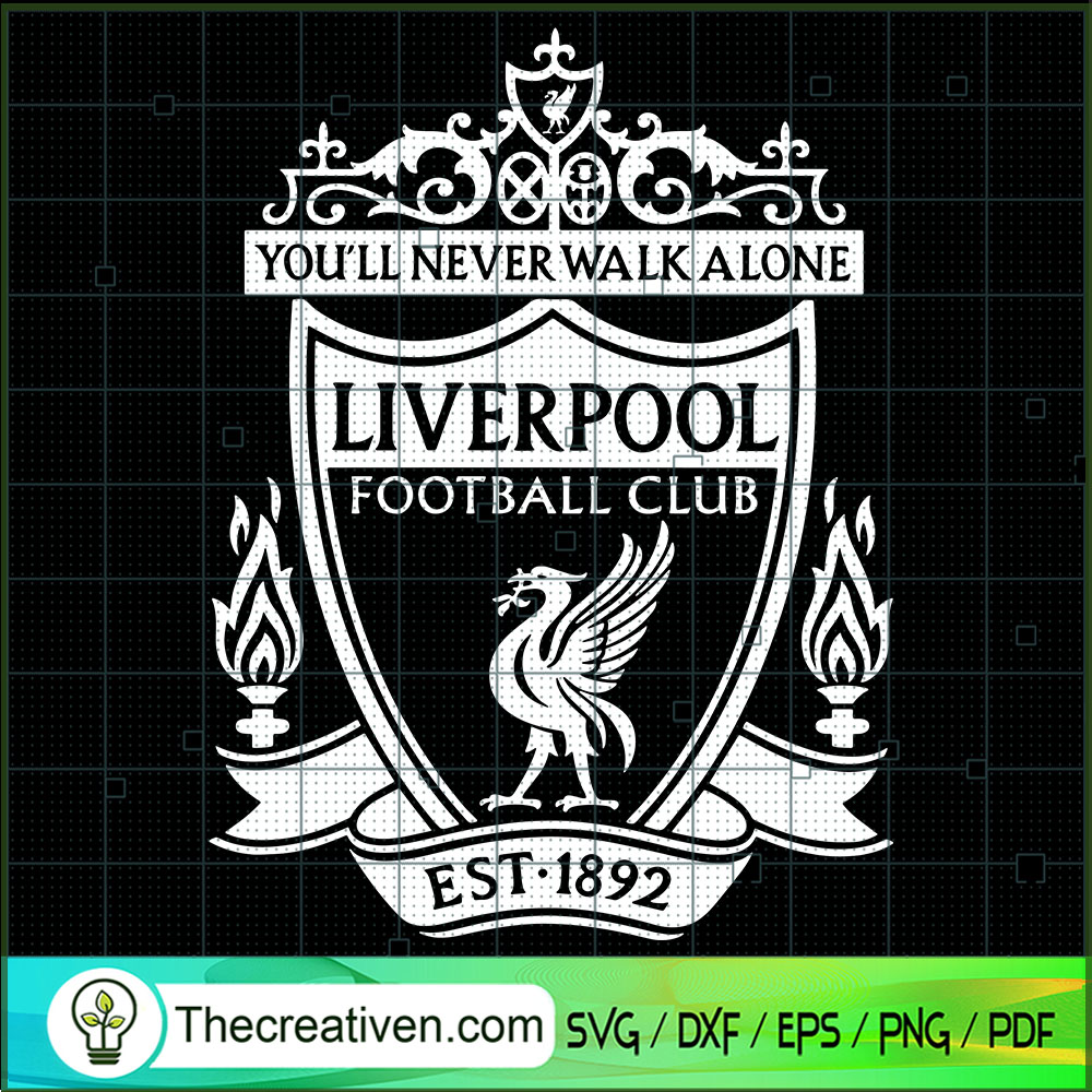 Liverpool Football Club Logo SVG Cut File for Cricut & Silhouette 1 Liverpool Football Club Logo SVG Cut File for Cricut & Silhouette
