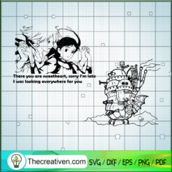 There You Are Sweetheart Sor SVG Cut File for Cricut