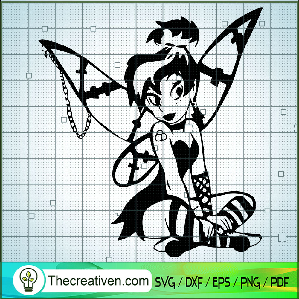 Disney Fairies SVG, Tinkerbell SVG, Black Shadow Tinkerbell SVG 1 Disney Fairies SVG, Tinkerbell SVG, Black Shadow Tinkerbell SVG