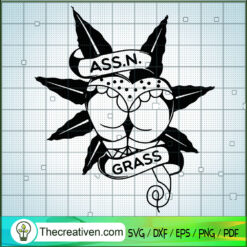 Ass And Grass SVG, Cannabis SVG, Sex SVG