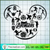 Avengers Team In Disney Mick SVG Cut File for Cricut 3 Untitled 27 copy 4