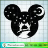 Mickey And Minnie Kiss At Night SVG Cut File for Cricut & Silhouette
