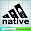 Native Adidas SVG, Feathers Native SVG, Adidas SVG