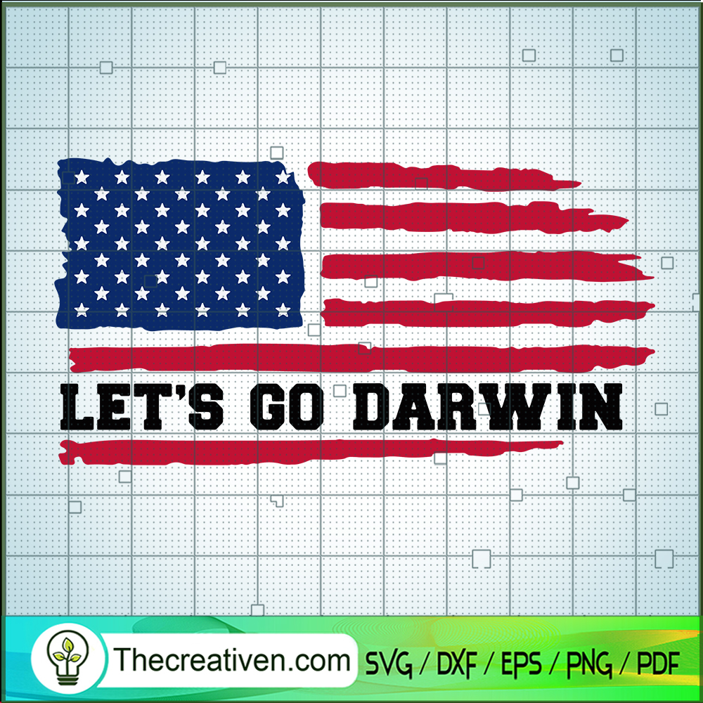 Let's Go Darwin SVG, Flag American SVG, American SVG 1 Let's Go Darwin SVG, Flag American SVG, American SVG