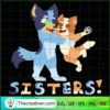 Bluey Heeler And Radley Heeler SVG Cut File for Cricut & Silhouette