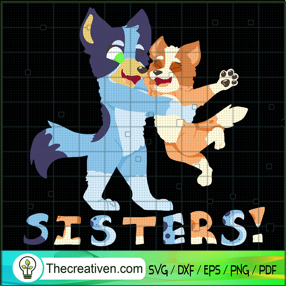 Bluey Heeler And Radley Heeler SVG Cut File for Cricut & Silhouette 1 Bluey Heeler And Radley Heeler SVG Cut File for Cricut & Silhouette