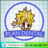 Plan Dental SVG, The Simpsons SVG, Dental Plan Listen SVG