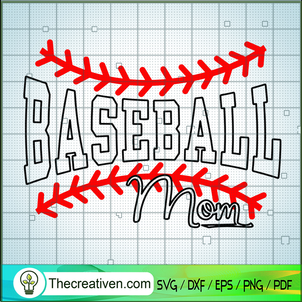 Baseball Mom SVG, Baseball SVG, Sports SVG 1 Baseball Mom SVG, Baseball SVG, Sports SVG