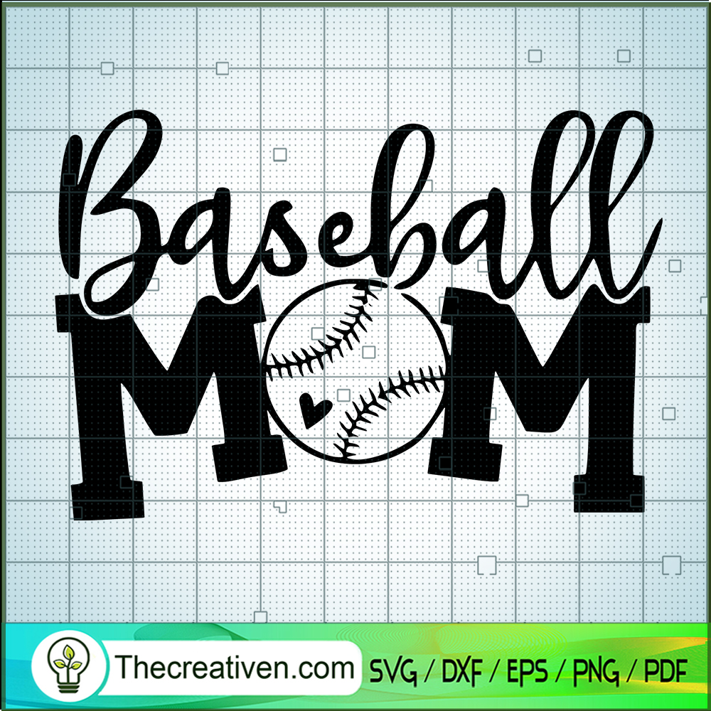 Slogan Baseball Mom SVG, Baseball Fan SVG, Sports SVG 1 Slogan Baseball Mom SVG, Baseball Fan SVG, Sports SVG