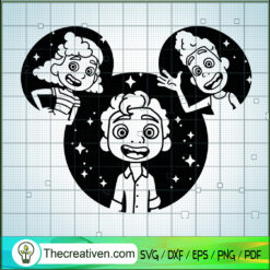 Luca And Friends SVG, Luca SVG, Disney Mickey Mouse SVG
