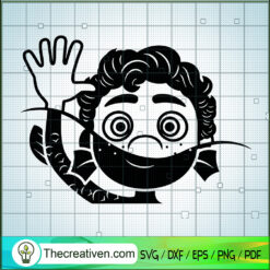 Luca Underwater SVG, Disney Cartoon SVG, Luca Paguro SVG