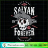Saiyan 1984 Forever SVG, Original Dragon Ball SVG, Retro Saiyan SVG