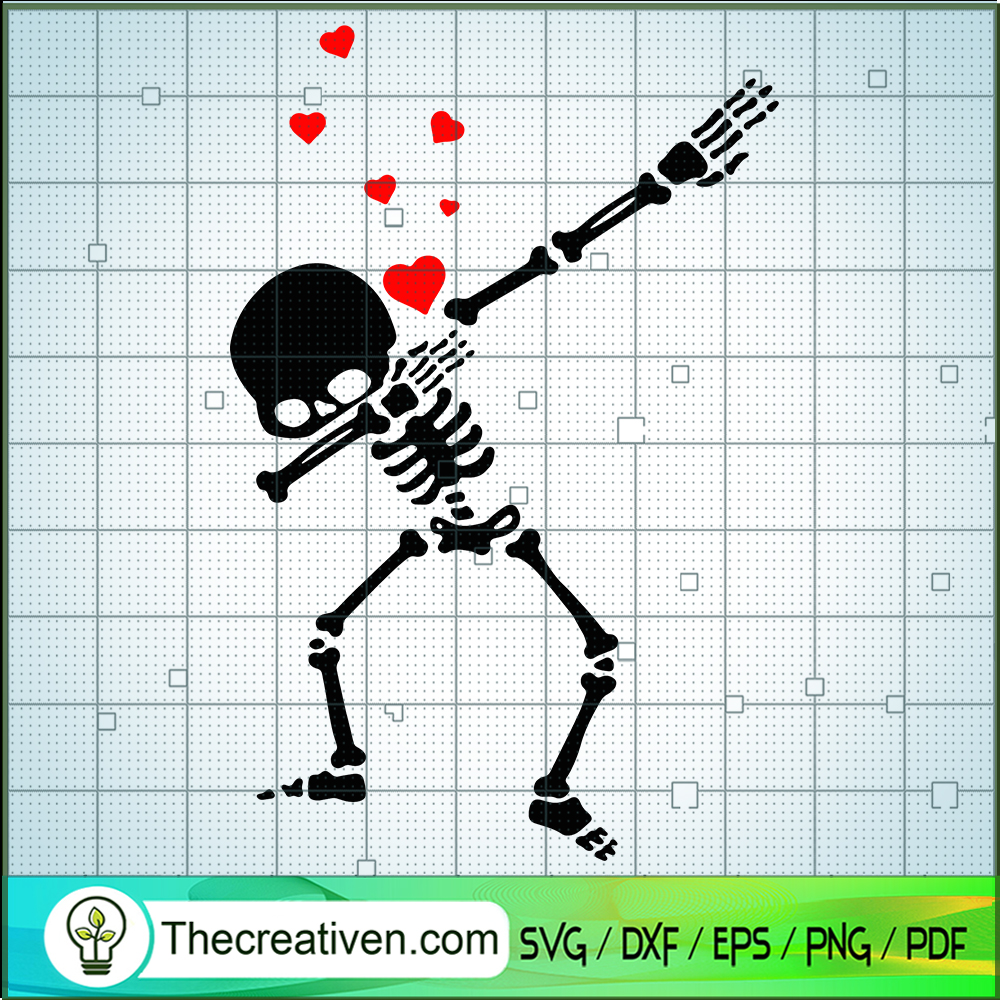 Skeleton Valentine Dabbing SVG, Happy Valentine SVG, Funny SVG 1 Skeleton Valentine Dabbing SVG, Happy Valentine SVG, Funny SVG