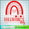 Happy Valentines Day SVG, Rainbow Valentine SVG, Love Day SVG 2 Untitled 6 copy 3