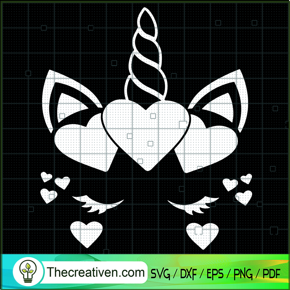 Unicorn Valentines SVG, Happy Valentines SVG, Valentine's Day SVG 1 Unicorn Valentines SVG, Happy Valentines SVG, Valentine's Day SVG