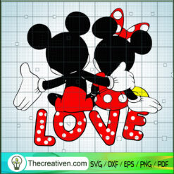 Disney Couple Love SVG Cut File for Cricut & Silhouette