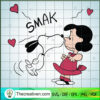 SMAK Snoopy SVG, Snoopy Valentine SVG, Happy Valentine SVG
