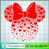 Minnie Valentine Heart Head SVG, Minnie Mouse SVG, Happy Valentine SVG 2 Untitled 15 copy 3