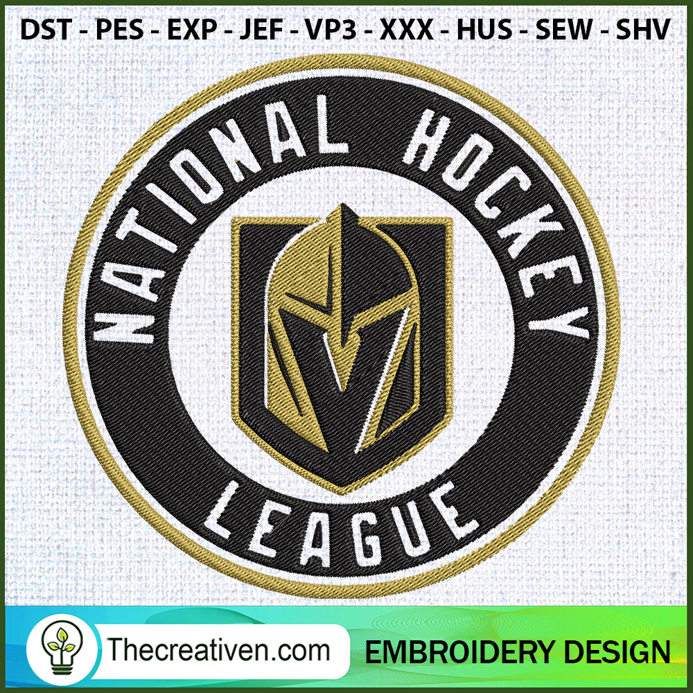 National Hockey League Logo Embroidery Design 1 National Hockey League Logo Embroidery Design