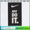 Just Do It Nike Embroidery D Embroidery Design 3 Nike Just copy
