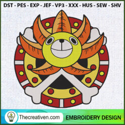 Thousand Sunny Logo Embroidery Designs Embroidery Desi Design 75490