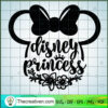 Disney Princess Minnie SVG, Minnie Mouse SVG, Walt Disney SVG