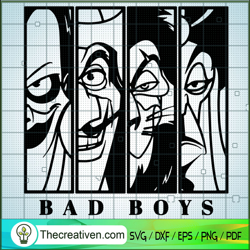 Bad Boys Witches SVG, Walt Disney SVG, Witches Disney SVG 1 Bad Boys Witches SVG, Walt Disney SVG, Witches Disney SVG