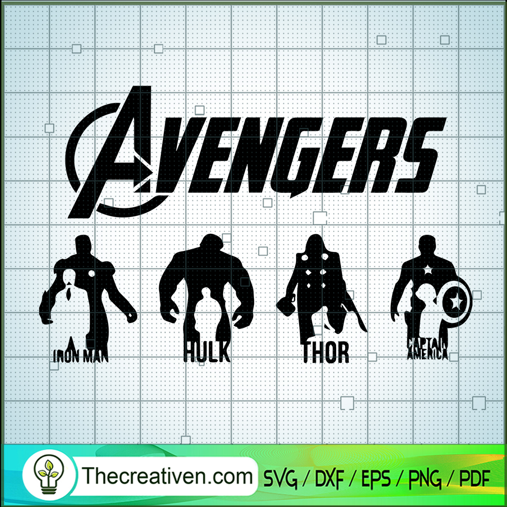 Avengers Team SVG, Avengers SVG, Marvel SVG 1 Avengers Team SVG, Avengers SVG, Marvel SVG
