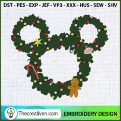 Wreath Disney Embroidery Designs Embroidery Design – Digital Download