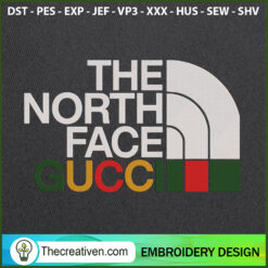 The North Face Gucci Embroid Embroidery Design