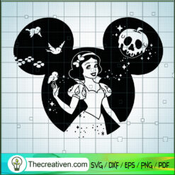 Disney Snow White SVG Cut File for Cricut & Silhouette