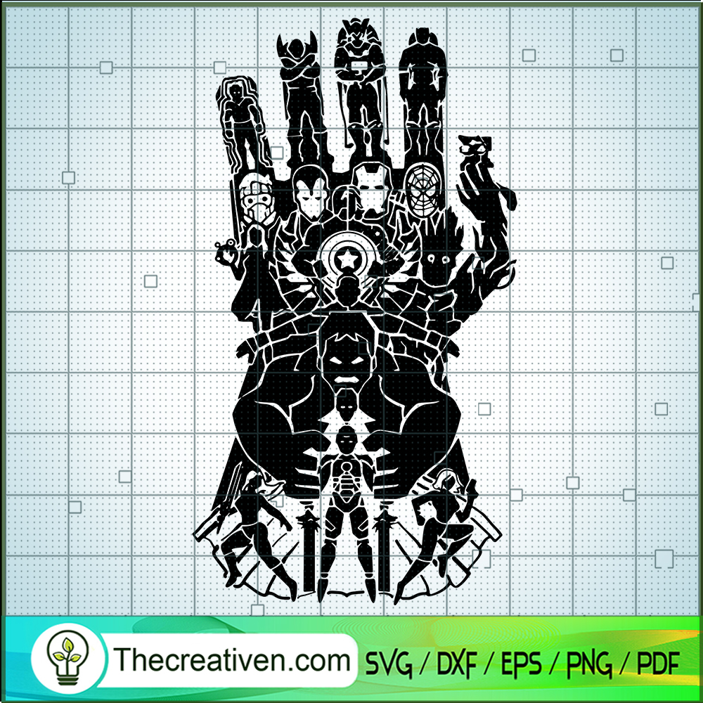 Avengers Infinity Gauntlet SVG, Marvel Comics SVG, Marvel SVG 1 Avengers Infinity Gauntlet SVG, Marvel Comics SVG, Marvel SVG