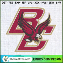 Boston College Eagles Embroi Embroidery Design