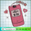 Xoxo Be Mine Valentine SVG, Cute Smartphone SVG, Valentine Day SVG 2 22 copy 1