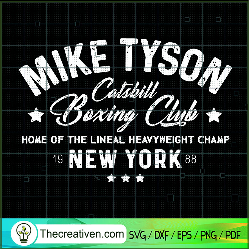 Mike Tyson Catskill Boxing Club SVG, Mike Tyson SVG, Boxing SVG 1 Mike Tyson Catskill Boxing Club SVG, Mike Tyson SVG, Boxing SVG