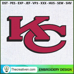 Logo KC Embroidery Designs Embroidery Design – Digital Download