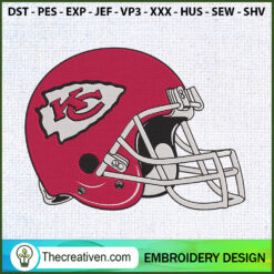 KC Varsity Football Helmets  Embroidery Design