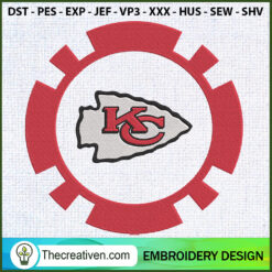 Logo KC Circle Embroidery Designs Embroidery Design – Digital Download