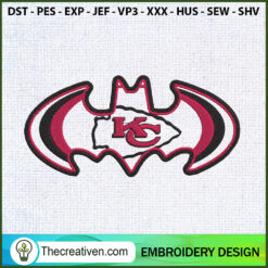 Logo Bats KC Embroidery Designs Embroidery Design – Digital Download