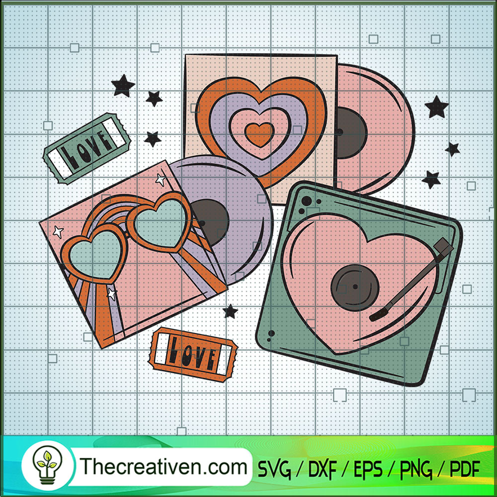Groovy Valentines SVG, Valentines Day SVG, Love Valentines SVG 1 Groovy Valentines SVG, Valentines Day SVG, Love Valentines SVG