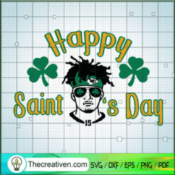 Happy Saint Patrick's Day SVG Cut File for Cricut & Silhouette