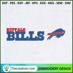 Letter Buffalo Bills Embroid Embroidery Design