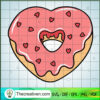 Donut Heart SVG, Heart SVG, Love Valentine's Day SVG 2 Untitled 19 copy 6