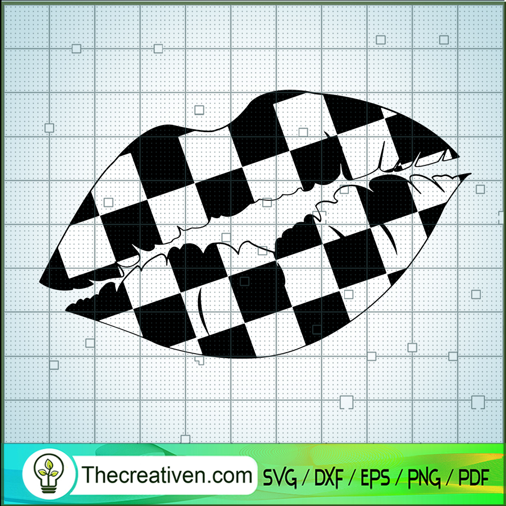 Racing Lips SVG, Race Girl SVG, Checkered Flag SVG 1 Racing Lips SVG, Race Girl SVG, Checkered Flag SVG