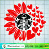 Starbucks Valentine's Day SVG, Valentine Day SVG, Starbucks Logo SVG