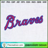 Braves Letter Logo Embroider Embroidery Design 2 3 copy 5