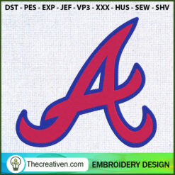 A Letter Logo Embroidery Designs Embroidery Design – Digital Download